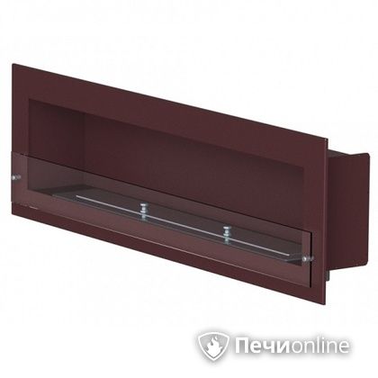 Биокамин ЭкоЛайф Window 1000 Glass black burgundy в Воронеже
